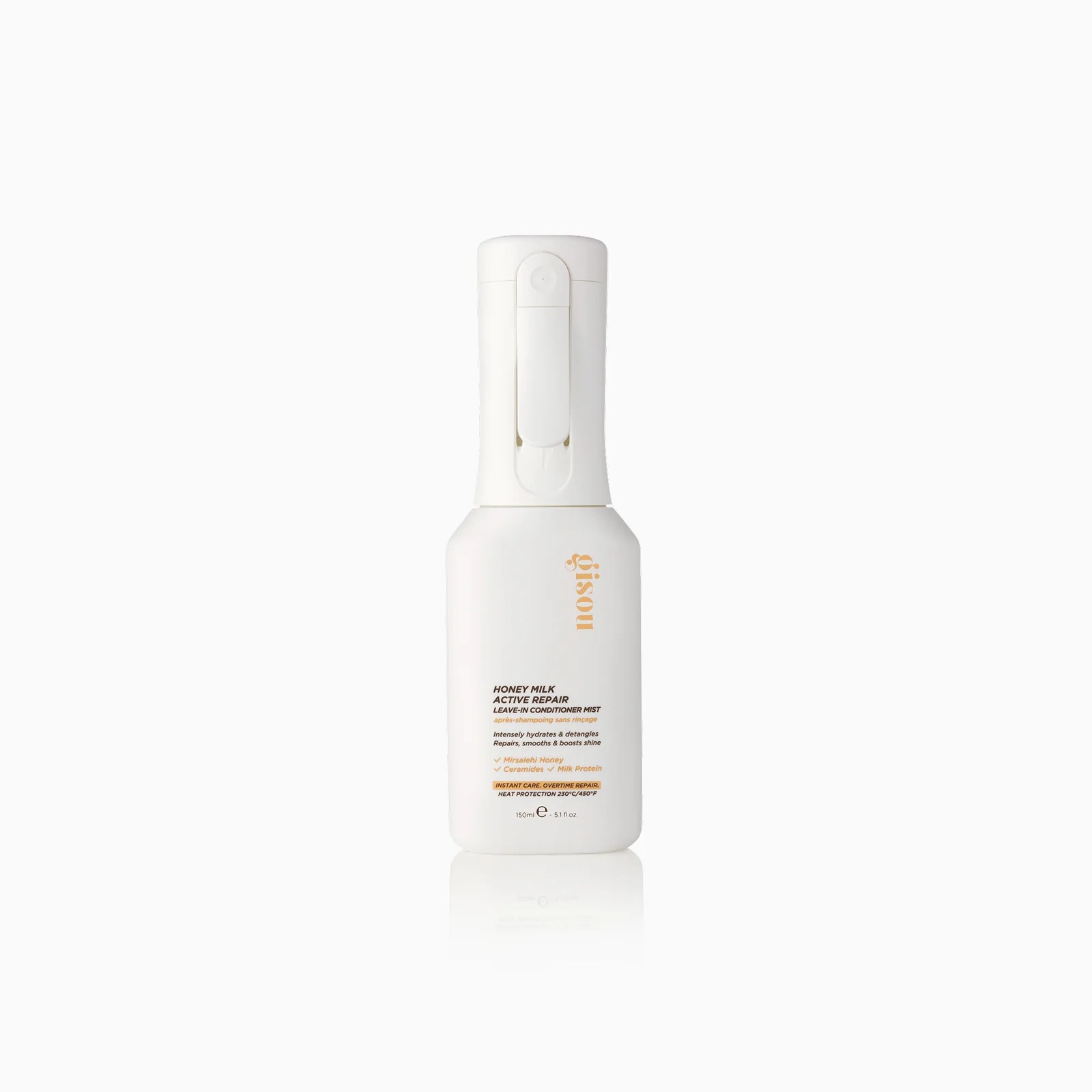 GISOU Honey Milk Active Repair Leave-In Conditioner Mist 150ml جيسو بخاخ بلسم للشعر