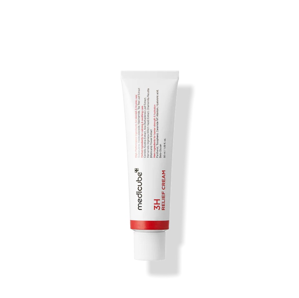 MEDICUBE 3H Relief Cream 50ml مديكيوب كريم معالج للبثور و مهدئ للبشرة
