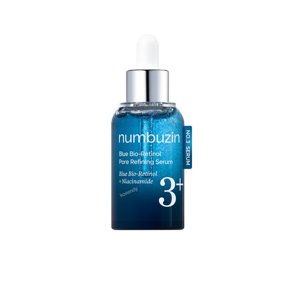 NUMBUZIN No.3 Blue Bio-Retinol Pore Refining Serum 30ml نومبوزين سيروم يعزز اشراقة البشرة 