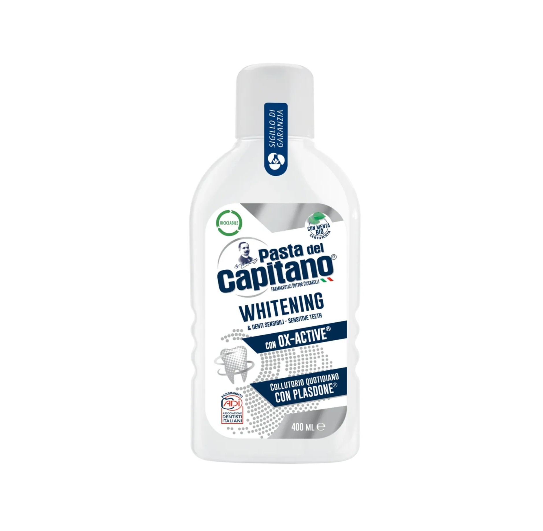 CAPITANO Whitening Mouthwash 400ml كابيتانو غسول للفم