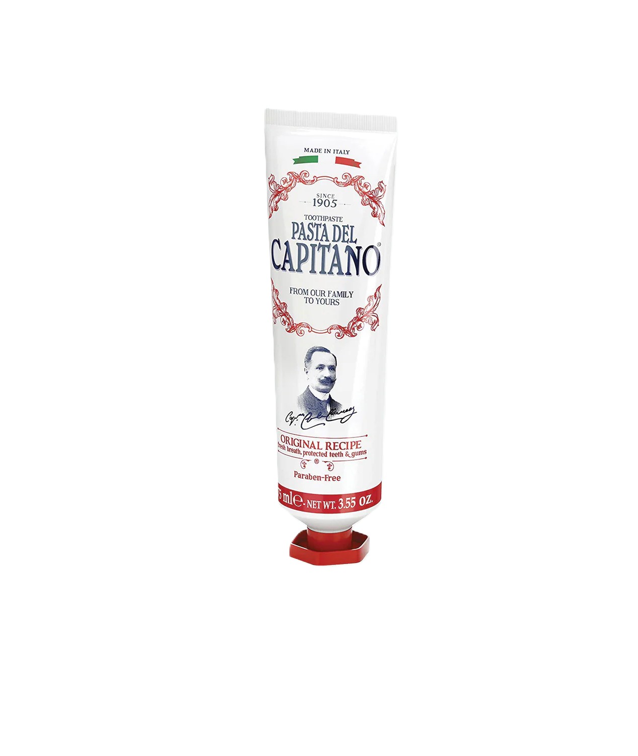 CAPITANO Original Recipe Cloves & Cinnamon Toothpaste 75ml كابيتانو معجون اسنان