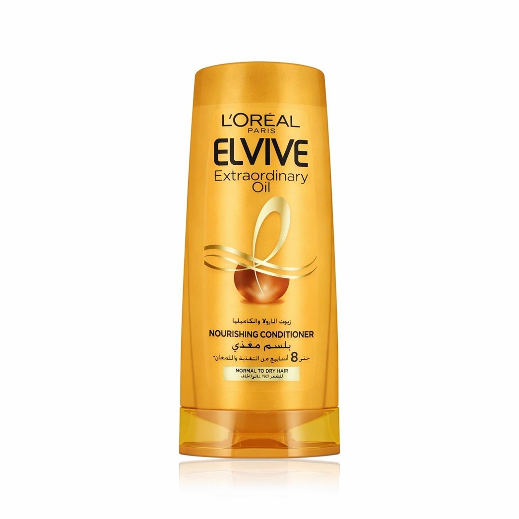 LOREAL ELVIVE Extraordinary Oil Nourishing Conditioner for Normal to Dry Hair 360ml  لوريال باريس إلفيف بلسم مغذي للشعر