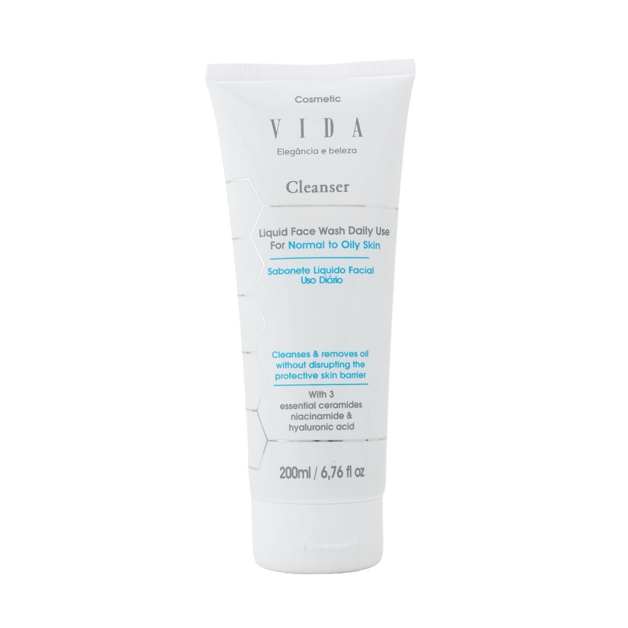 Vida normal to oily skin cleanser فيدا غسول للبشرة العادية الى الدهنية