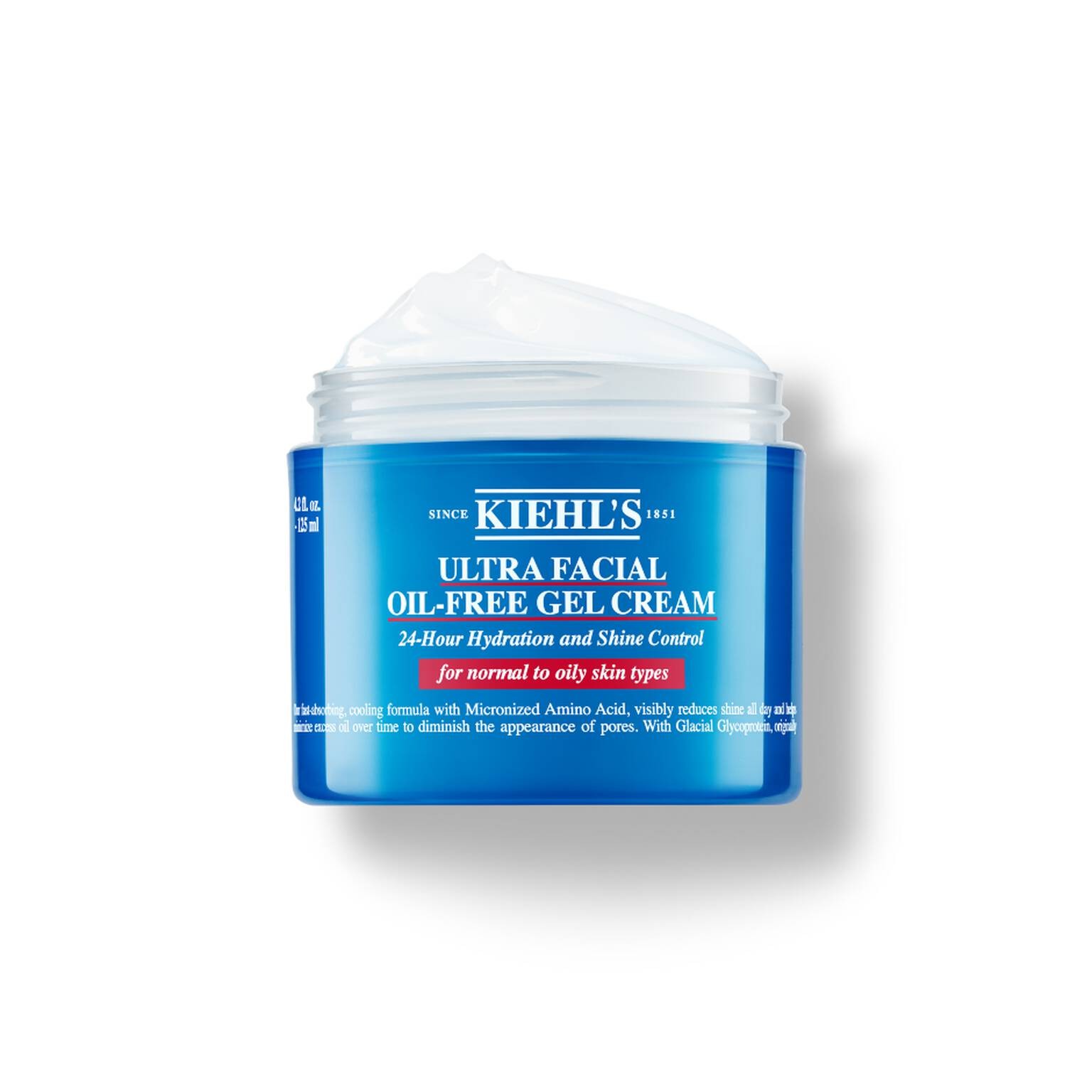 KIEHL'S Ultra Facial Oil-Free Gel Face Cream for Normal to Oily Skin 125ml  كيلز كريم جل مرطب خالٍ من الزيوت يساعد على تقليل اللمعان وتحسين ملمس البشرة