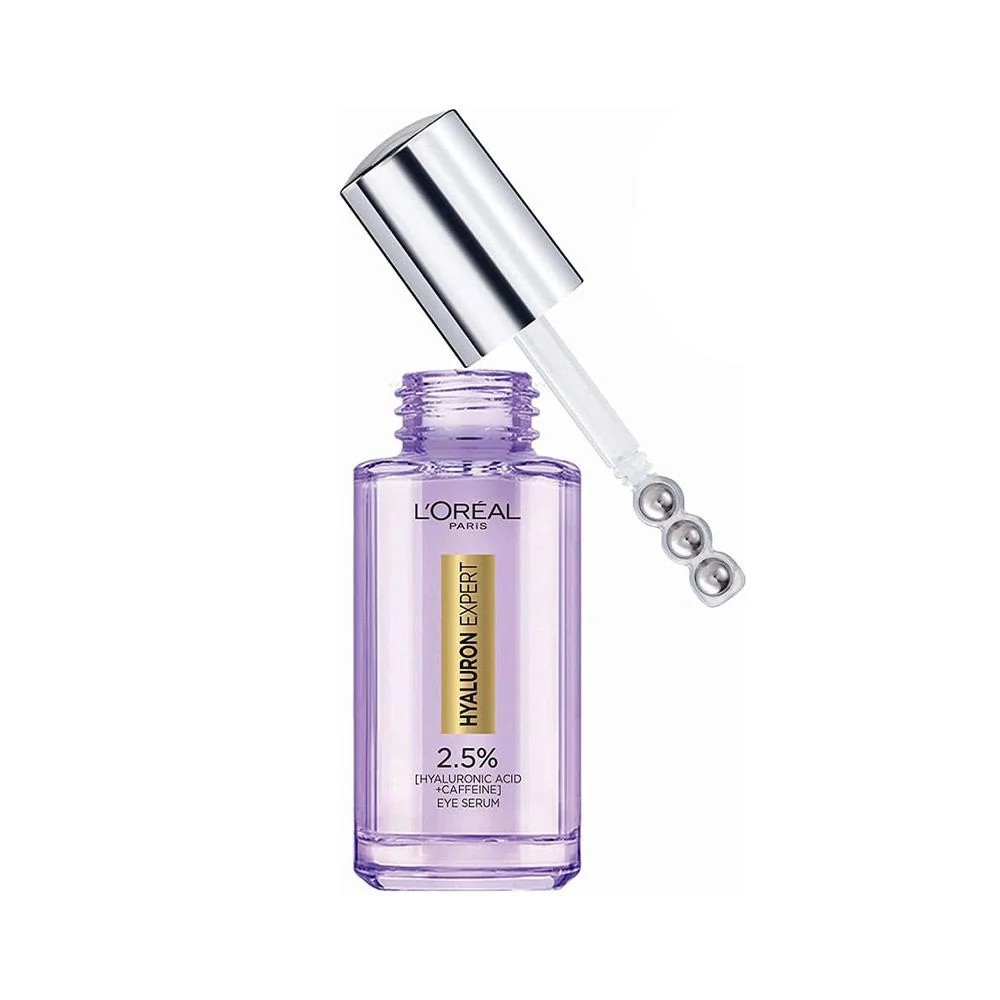 LOREAL PARIS  Hyaluronic Acid & Caffeine 6.5% Eye Serum 20ml لوريال سيروم لتفتيح العين