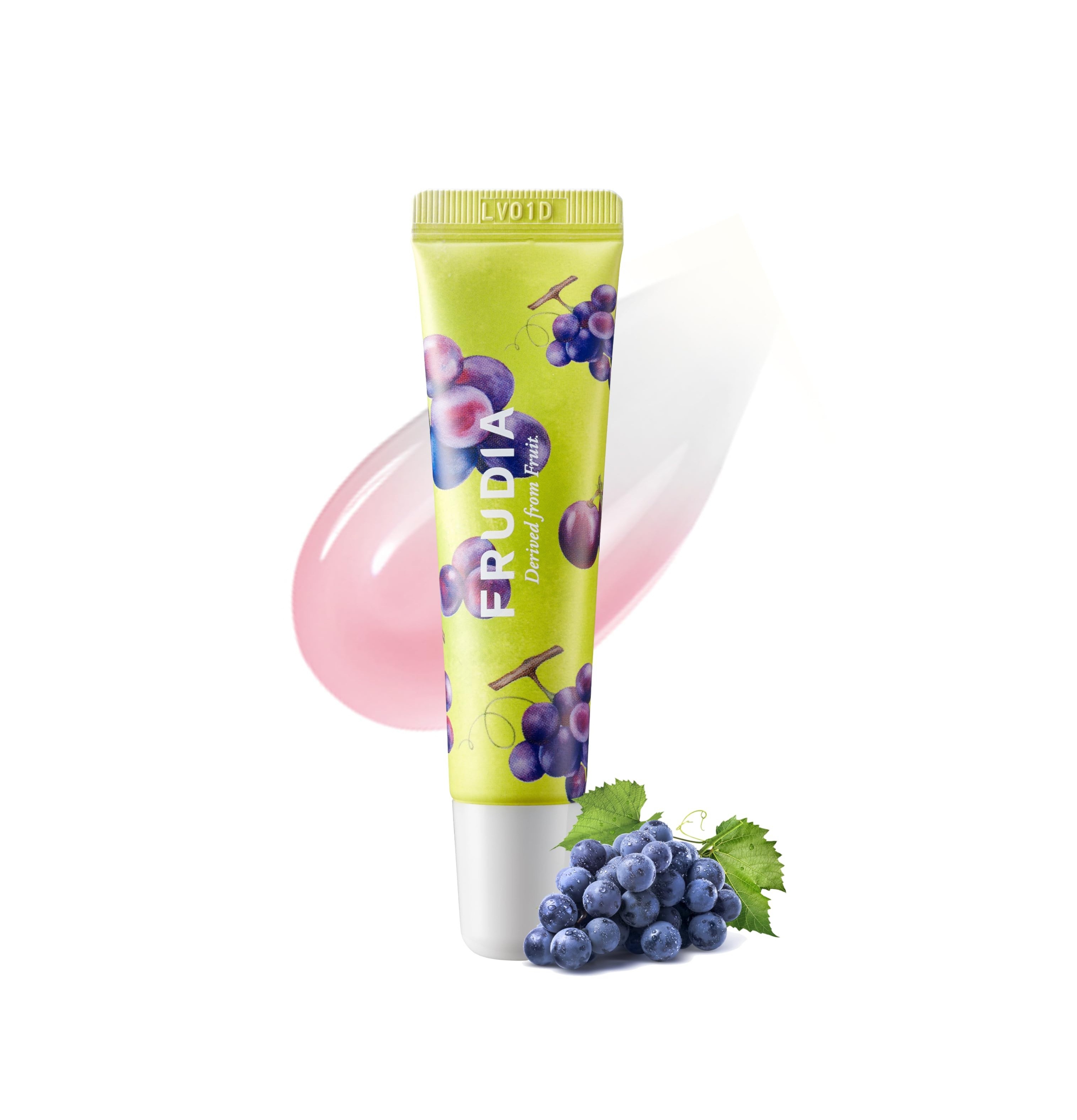 FRUDIA Honey Chu Lip Essence 10g - Grape  فروديا بلسم وملمع لشفاه مرطب يهدئ ويقوي حاجز الشفاه بخلاصة العنب