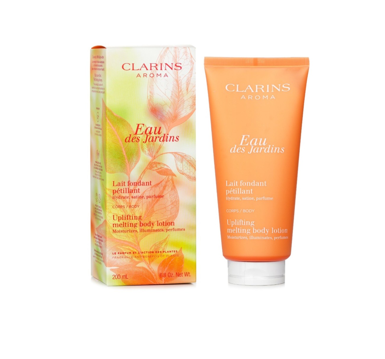 CLARINS Eau des Jardins Uplifting Melting Body Lotion 200ml كلارنس مرطب للجسم
