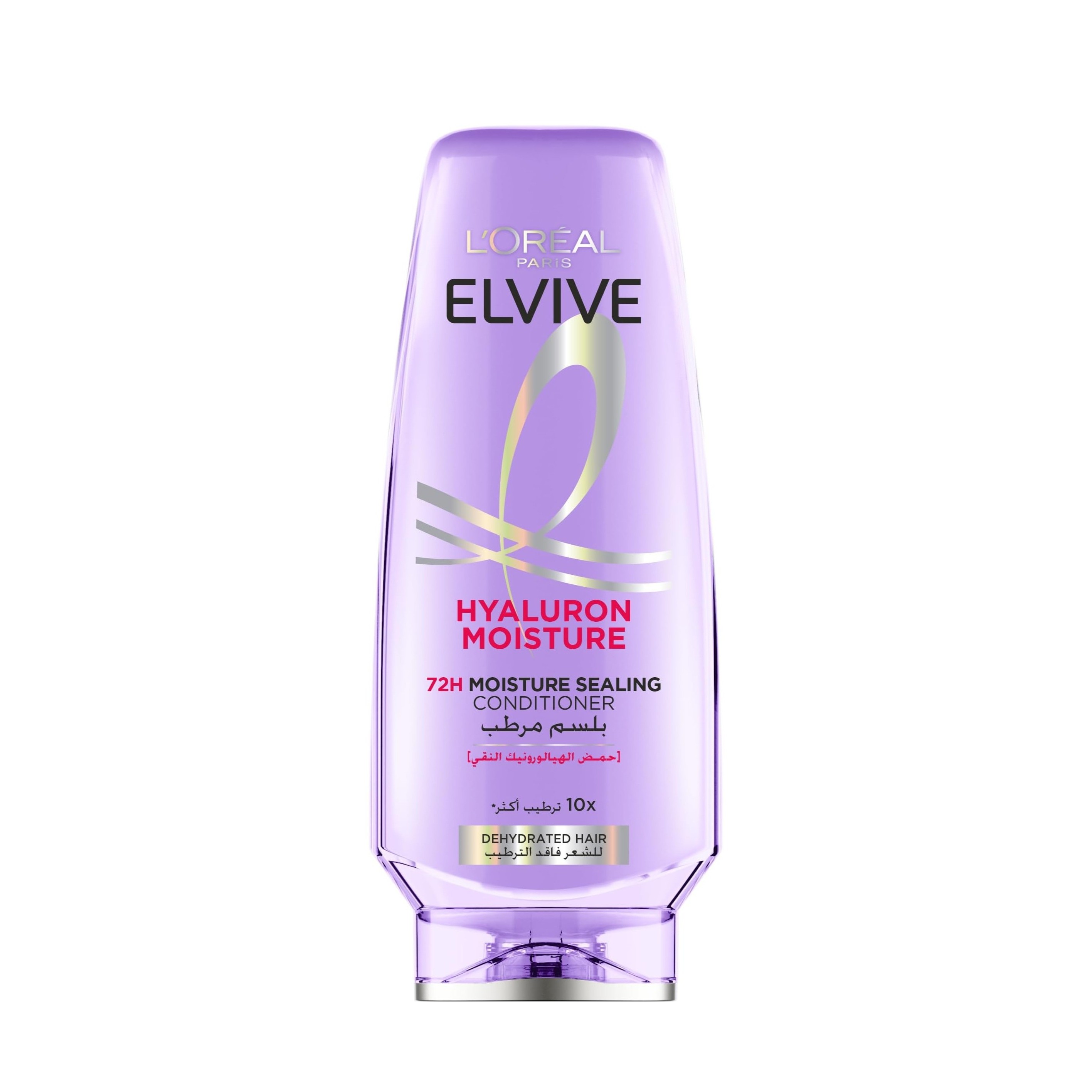 LOREAL PARIS ELVIVE Hyaluron Moisture 72H Moisture Sealing Conditioner for Dry Hair 360ml لوريال باريس إالفيف بلسم مرطب للشعر الجاف والمفتقر للترطيب