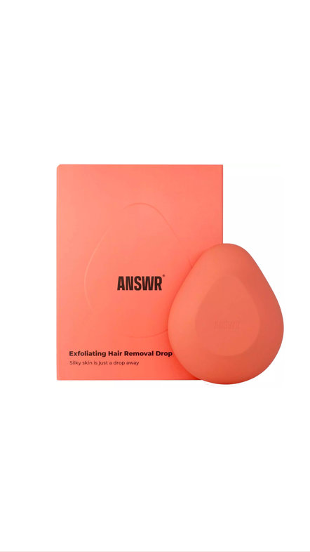 ANSWR EXFOLIATING HAIR REMOVAL DROP جهاز تقشير وازالة الشعر