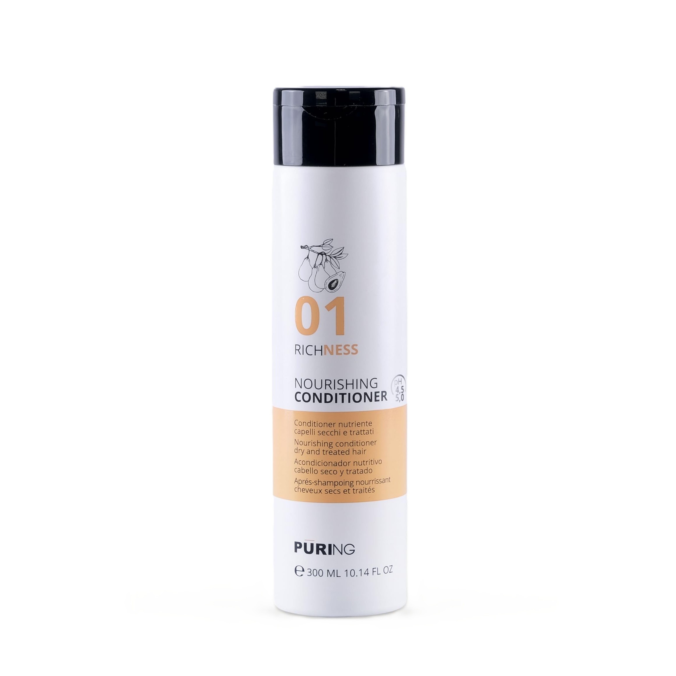 PURING 01 Richness Nourishing Conditioner 300ml  بيرونغ بلسم مرطب بعمق للشعر 