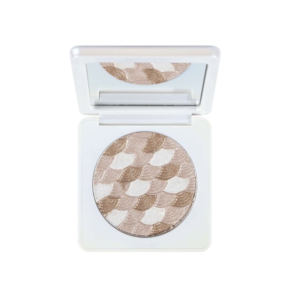 MAKE UP FACTORY Laguna Sun Glow Powder ميكاب فاكتوري هايلايتر بودرة إضاءة ثلاثية الألوان 