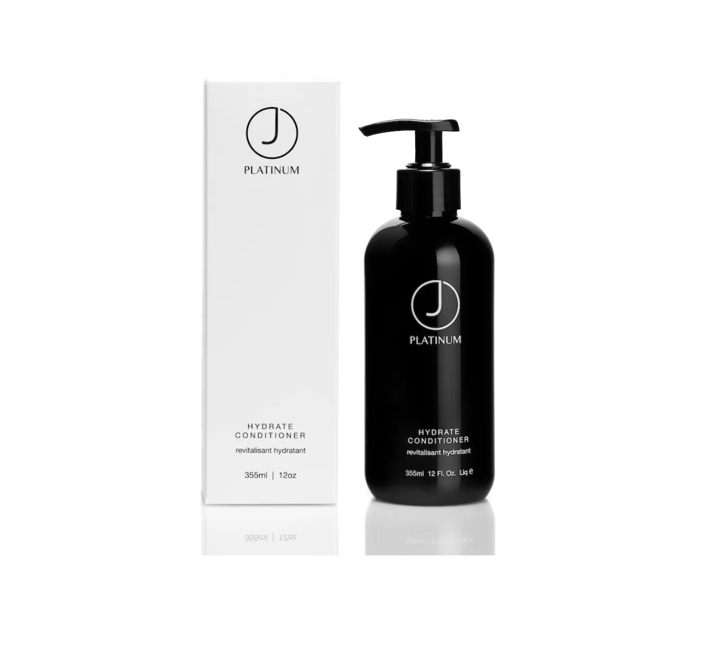 J BEVERLY HILLS Platinum Hydrate Conditioner 355ml جي بيفرلي هيلز بلسم لتغذية الشعر