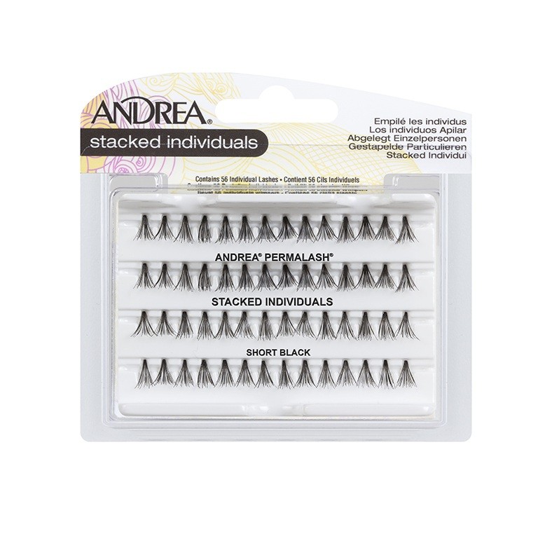 ANDREA Stacked Individuals Lashes اندريا رموش فردية ناعمة وطبيعية