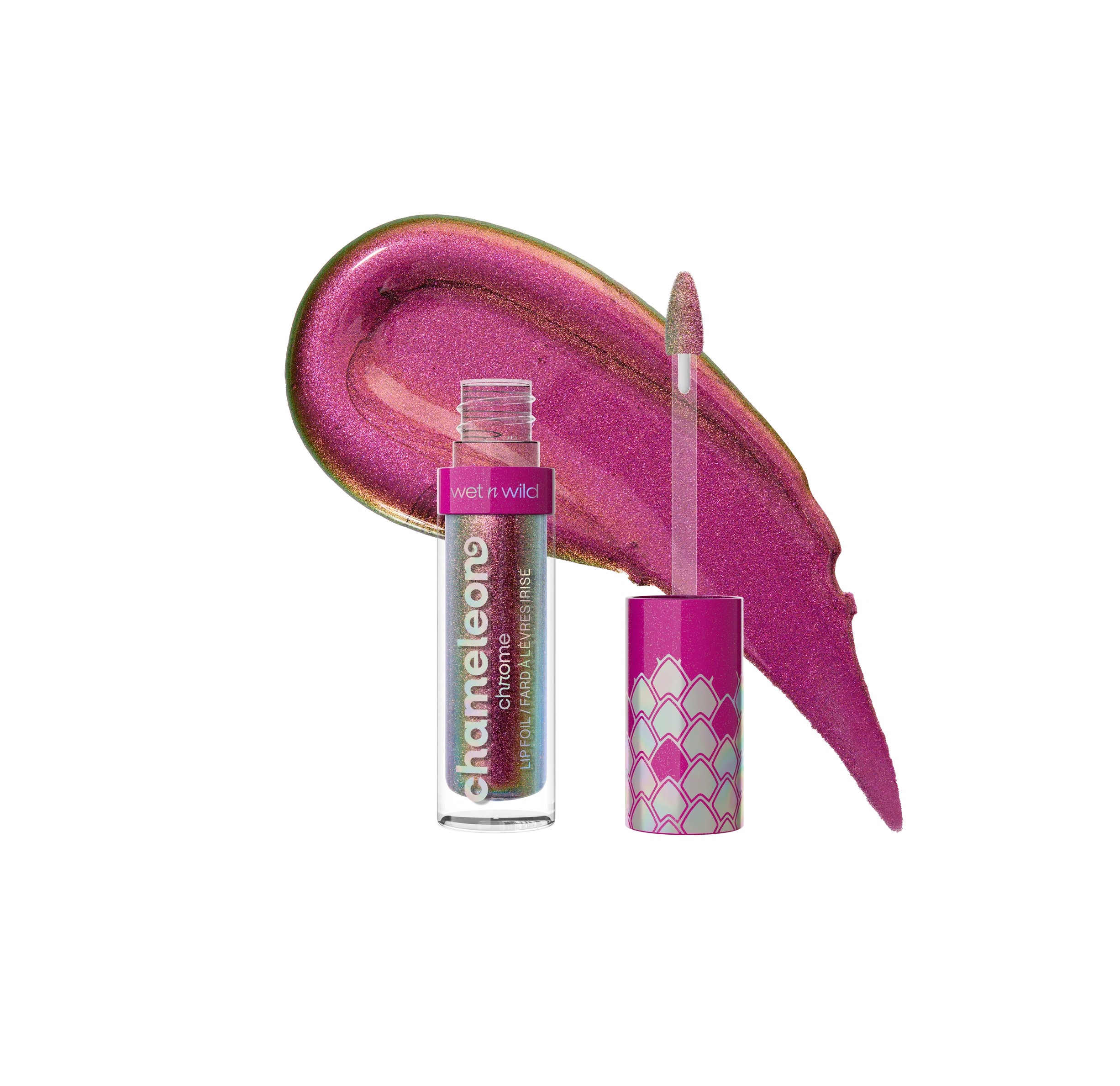 WET N WILD Chameleon Chrome Lip Foil ويت ان وايلد احمر شفاه بصبغة عاكسة