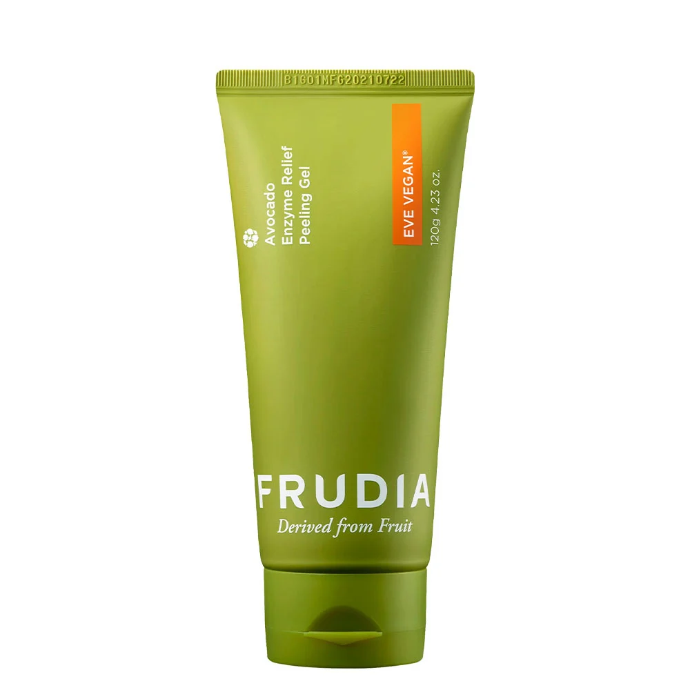 FRUDIA Avocado Enzyme Relief Peeling Gel 120g فروديا جل لتقشير البشرة بلطف غني بمستخلص الأفوكادو