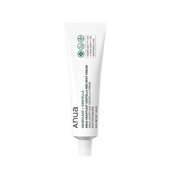 ANUA Heartleaf Centella Red Spot Cream 30g  أنوا كريم يهدئ التهيج واحمرار البشرة