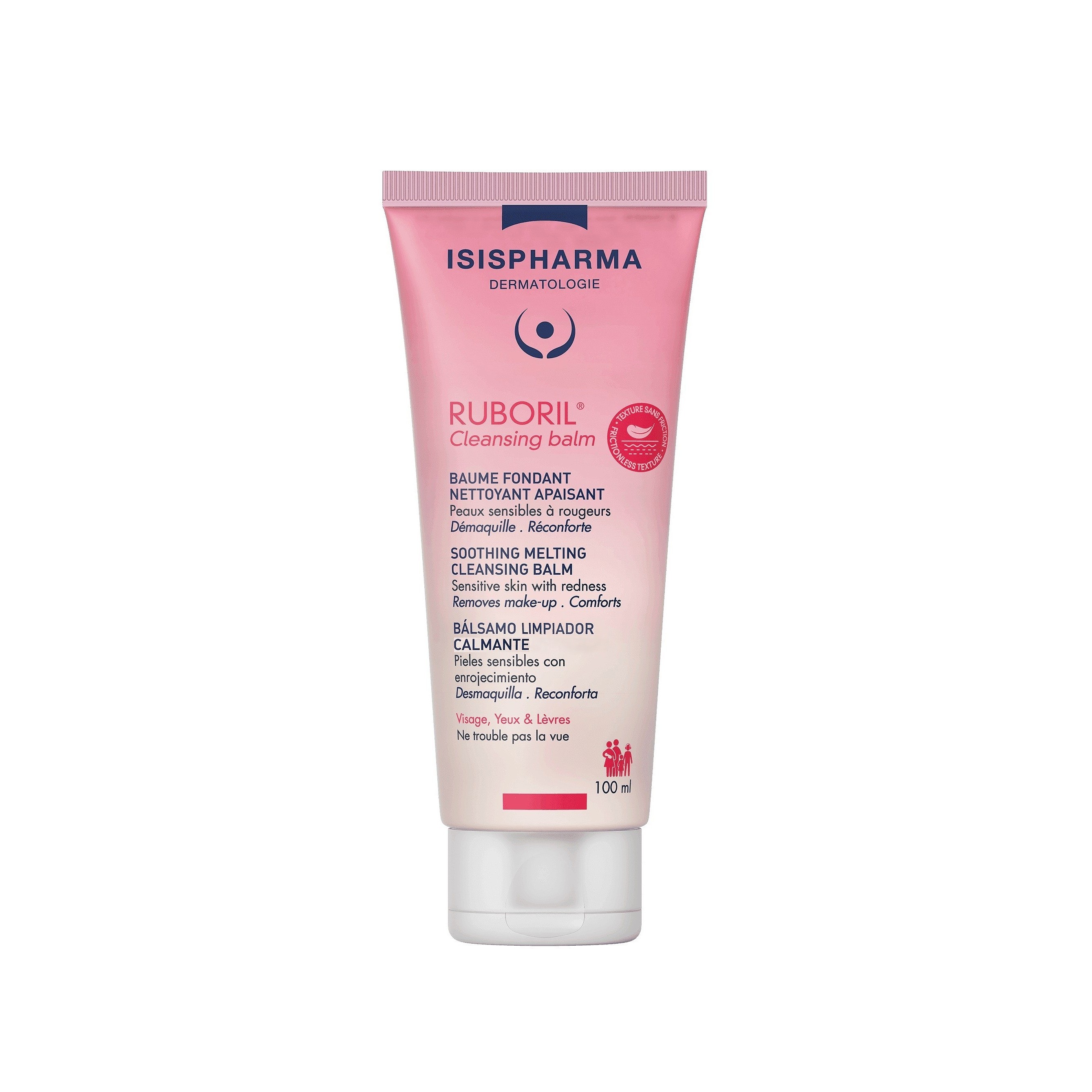ISISPHARMA Ruboril Soothing Melting Cleansing Balm 100ml  اسس فارما غسول منقي ومهدئ للبشرة الحساسة المعرضة للاحمرار 