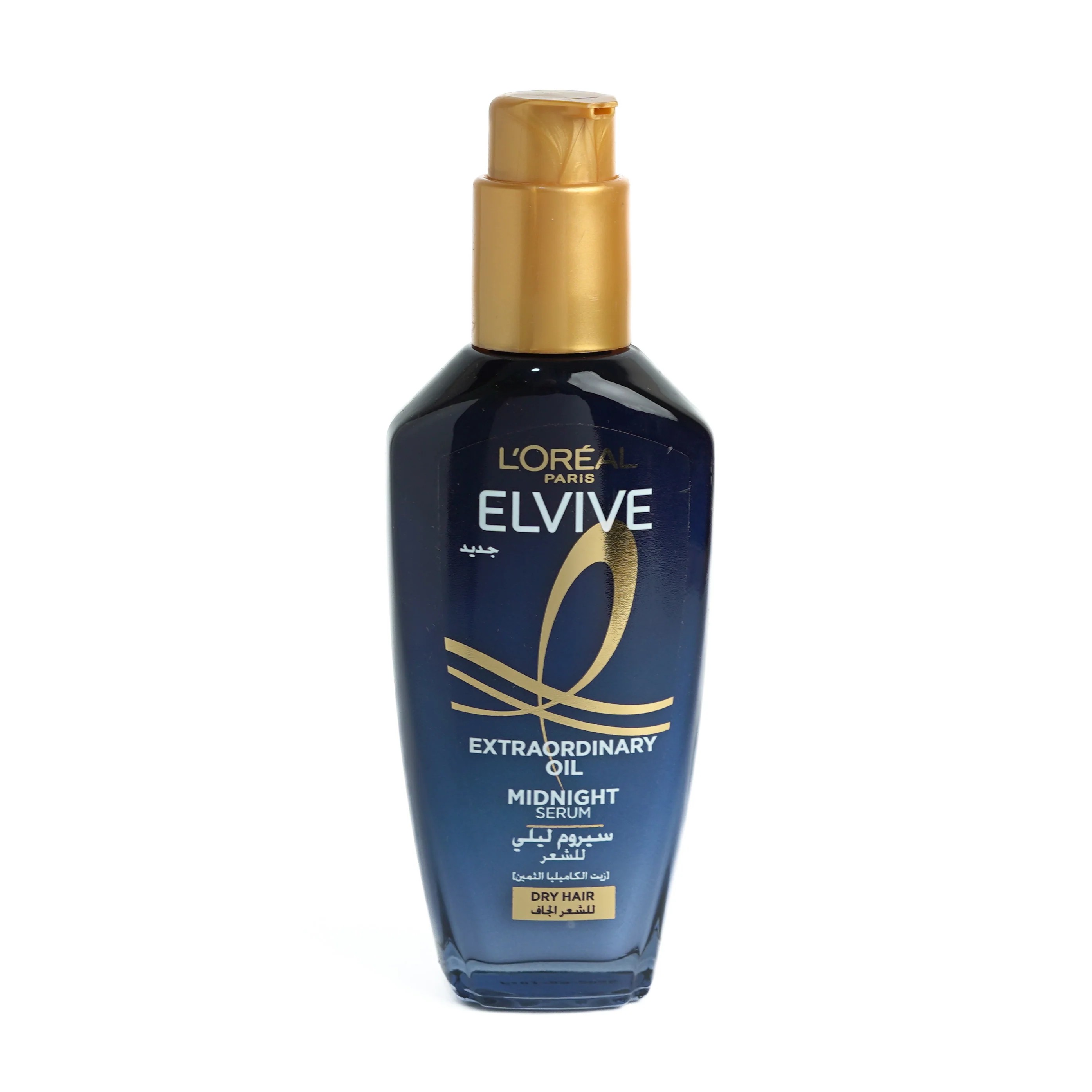 LOREAL PARIS ELVIVE Extraordinary Oil Midnight Serum For Dry Hair 100ml لوريال باريس إلفيف سيروم ليلي للعناية المكثفة بالشعر الجاف