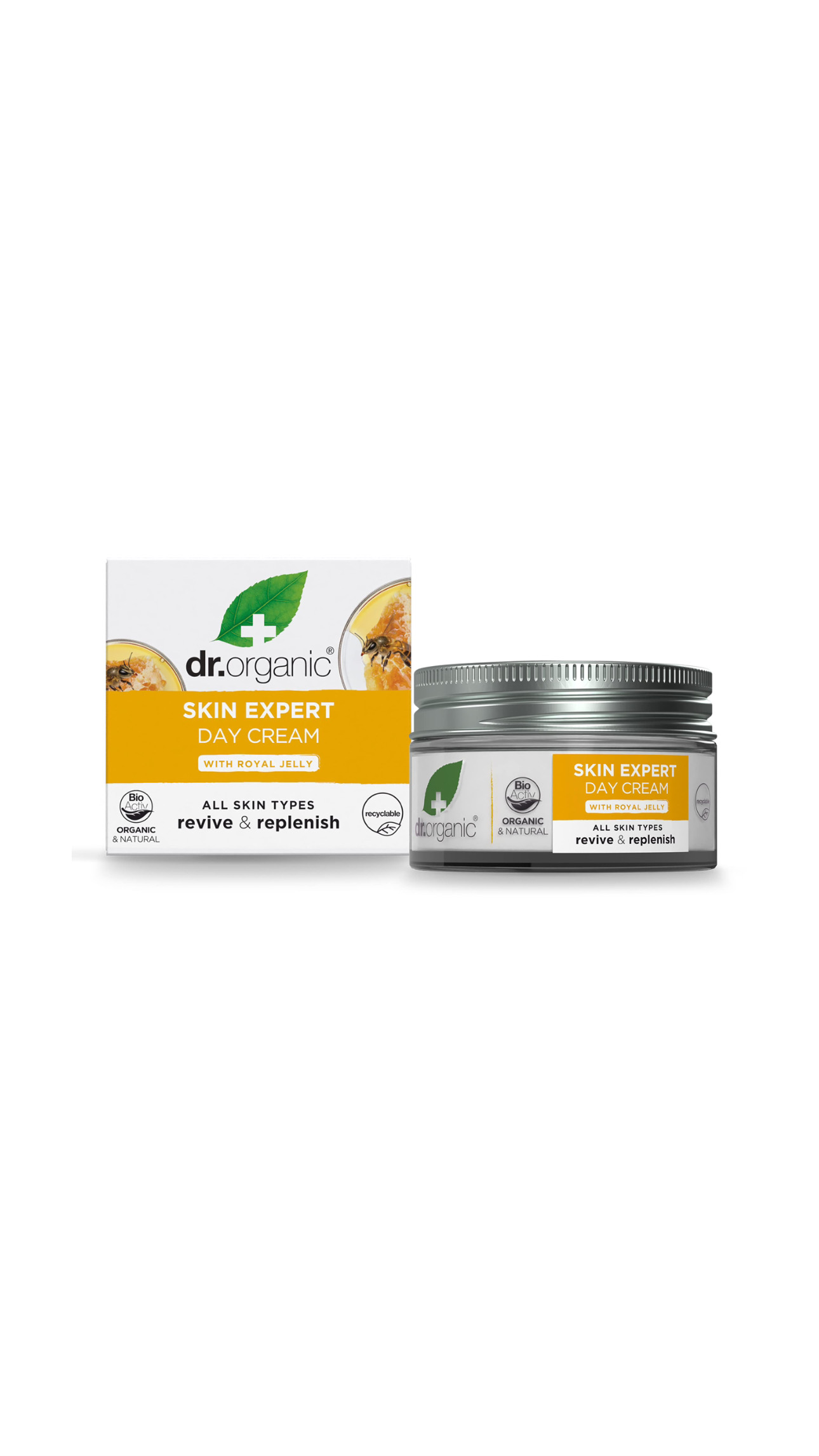 DR. ORGANIC SKIN EXPERT DAY CREAM WITH ROYAL JELLY دكتور أورگانك كريم مرطب للبشرة