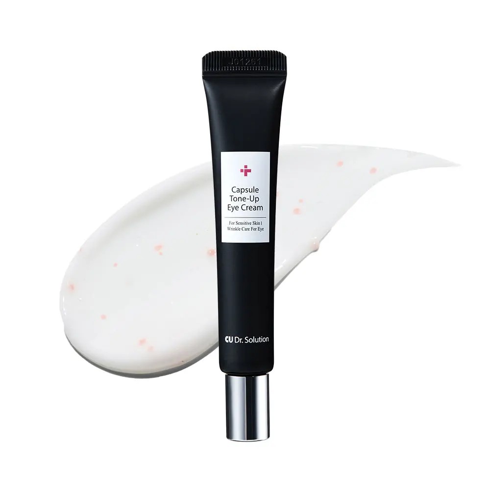 CU SKIN DR.SOLUTION Capsule tone-up Eye Cream سي يو سكن كريم لشد منطقة الهالات و تفتيحها