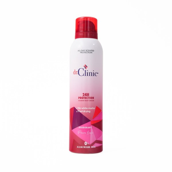 DR. CLINIC DEODORANT SPRAY   POWER SAVA دكتور كلينك رذاذ مزيل تعرق