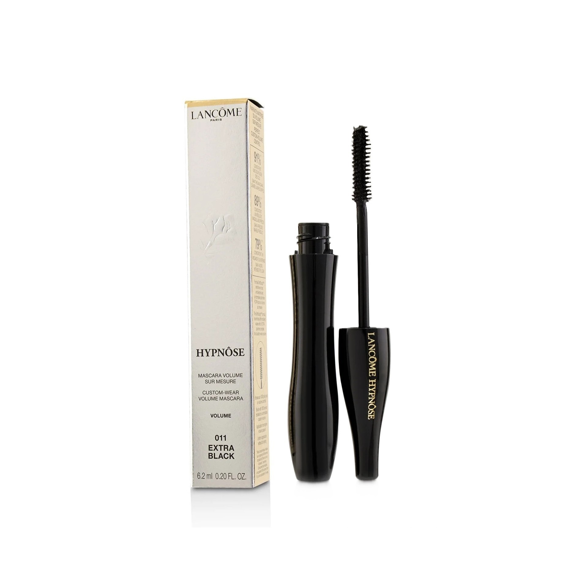 LANCOME Hypnose Custom Wear Volume Mascara - 011 Extra Black لانكوم مسكارا مكثفة للرموش