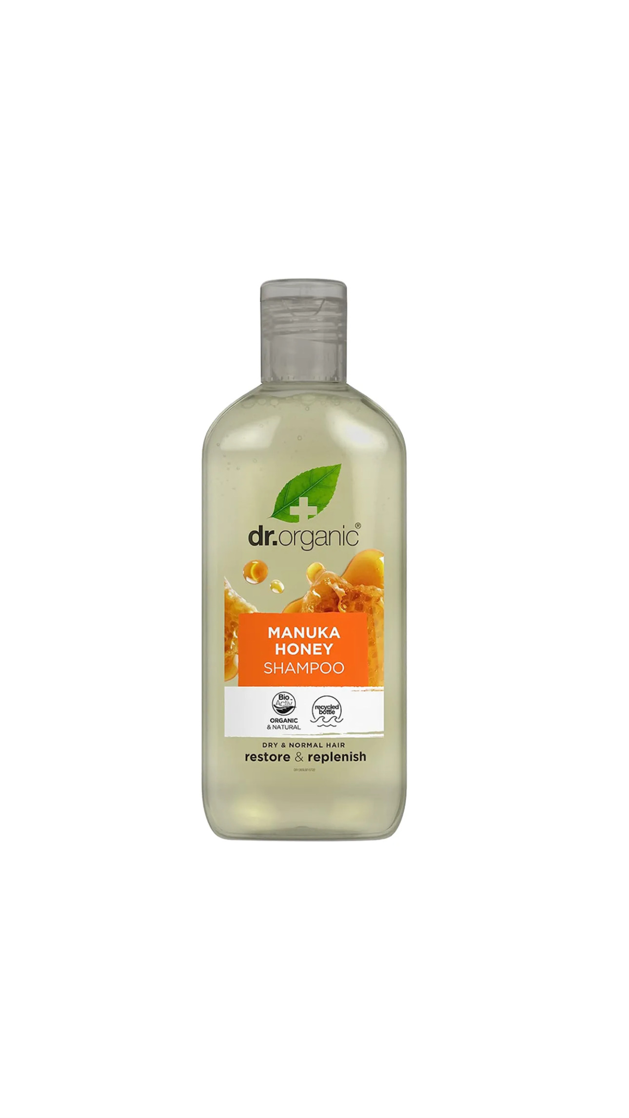 DR. ORGANIC MANUKA HONEY SHAMPOO 265ml دكتور اورگانك شامبو للشعر بخلاصة عسل المانوكا