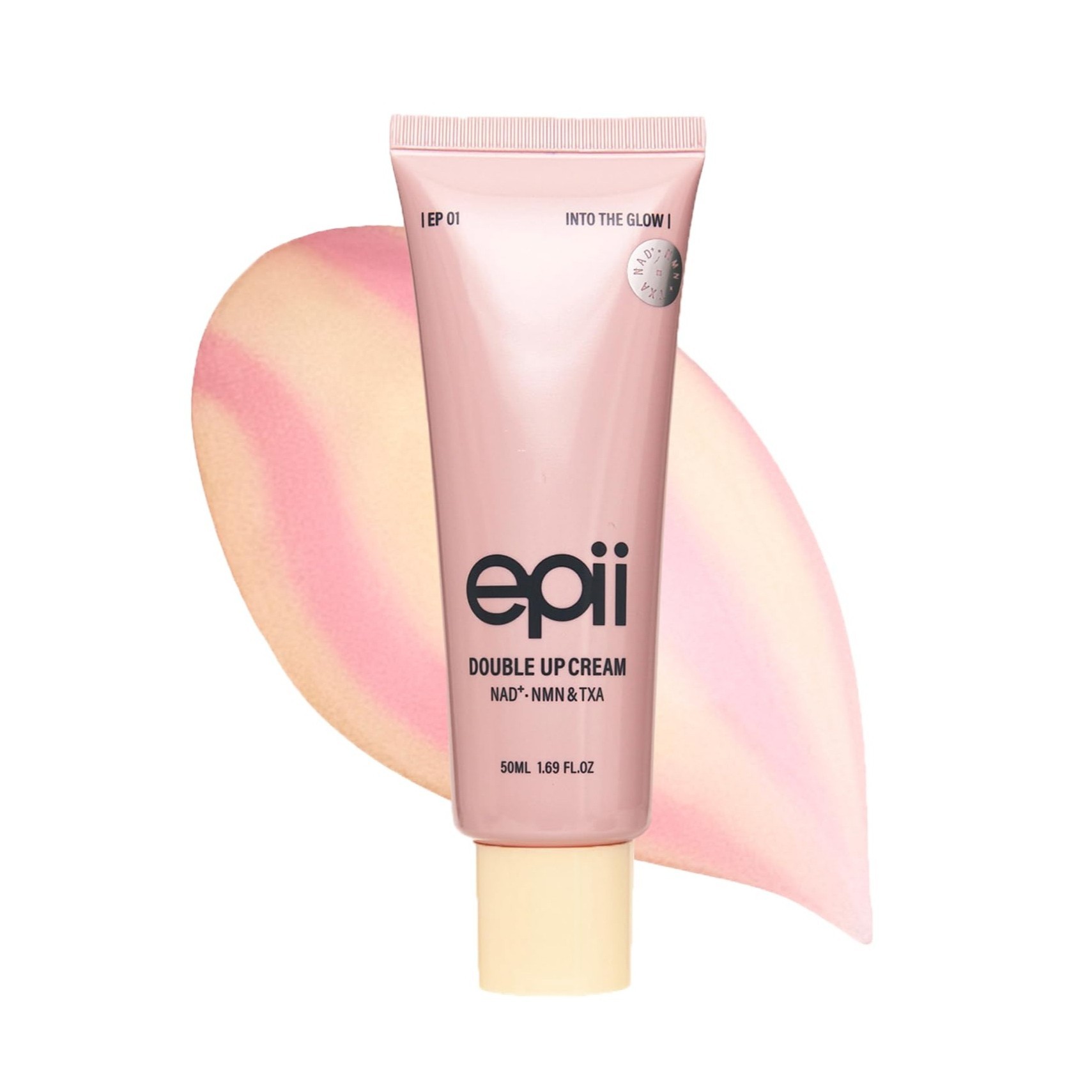 EPII Double Up Cream Firming Face Moisturizer with NAD+ NMN & TXA 50ml  إيپي كريم مرطب يعزز اشراقة البشرة ويحسن مظهرها