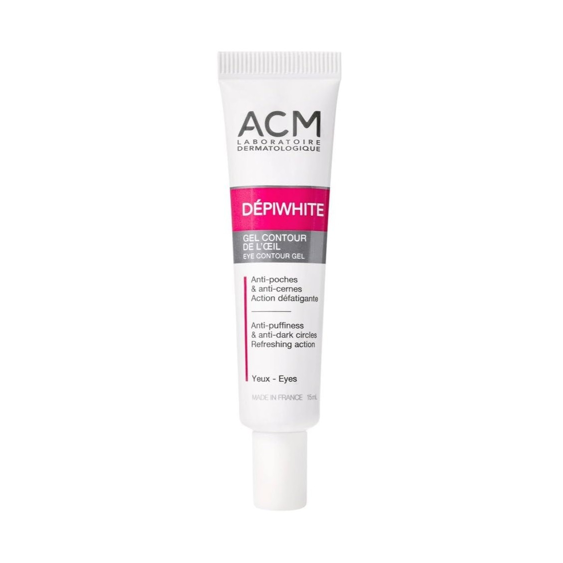 ACM DÉPIWHITE EYE CONTOUR GEL 15ml اي سي ام جل ديبيوايت لمحيط العين
