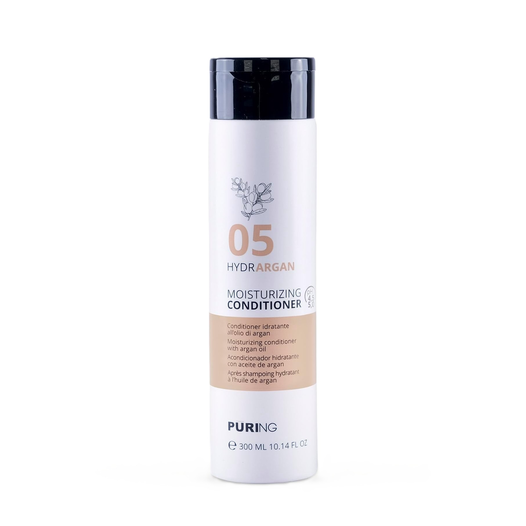 PURING 05 Hydrargan Moisturizing Conditioner 300ml  بيورنغ بلسم زيت الارغان المرطب للشعر 