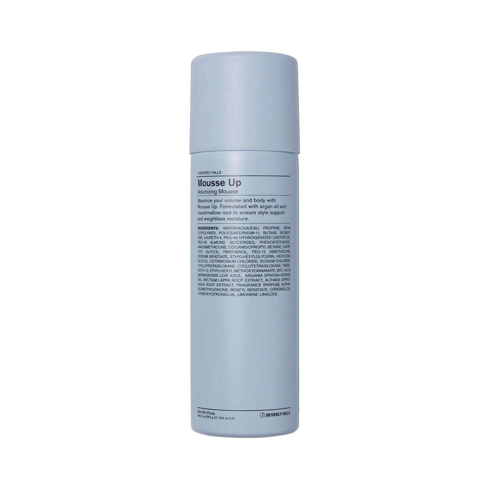 J BEVERLY HILLS MOUSSE UP Volumizing Mousse 260ml  جي بيفرلي هيلز موس مكثف للشعر
