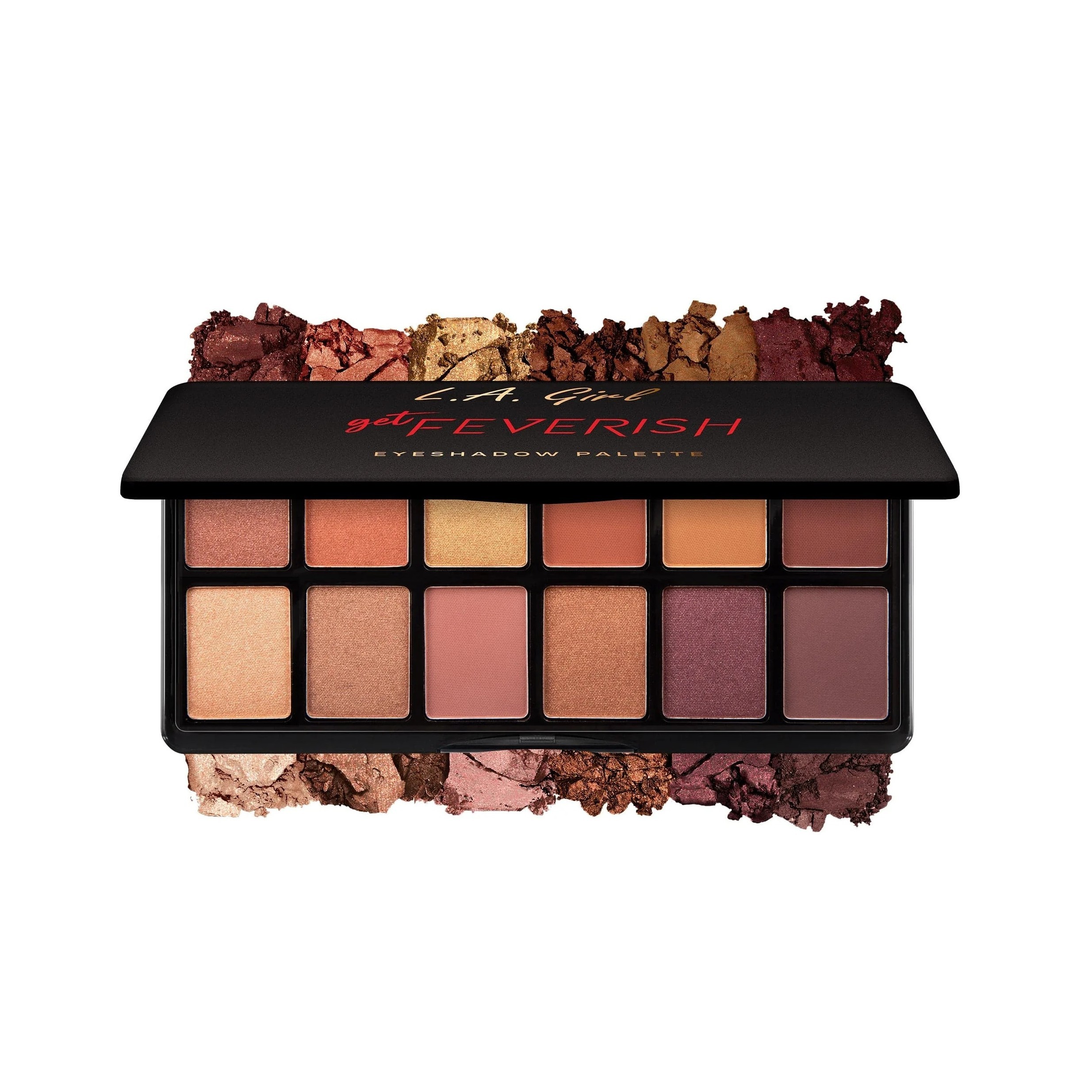 L.A GIRL Fanatic Eyeshadow Palette - Get Feverish إل أي غيرل باليت ظلال عيون