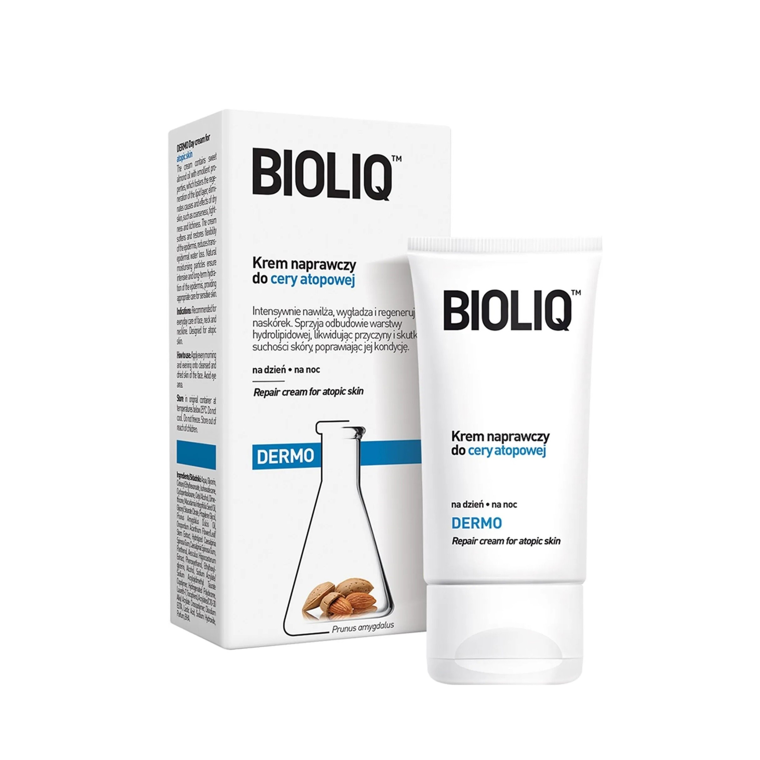 BIOLIQ Dermo Repair Cream for Atopic Skin  بايوليك كريم مرطب بعمق يساعد على تغذية البشرة واستعادة راحتها مناسب للبشرة الجافة والحساسة