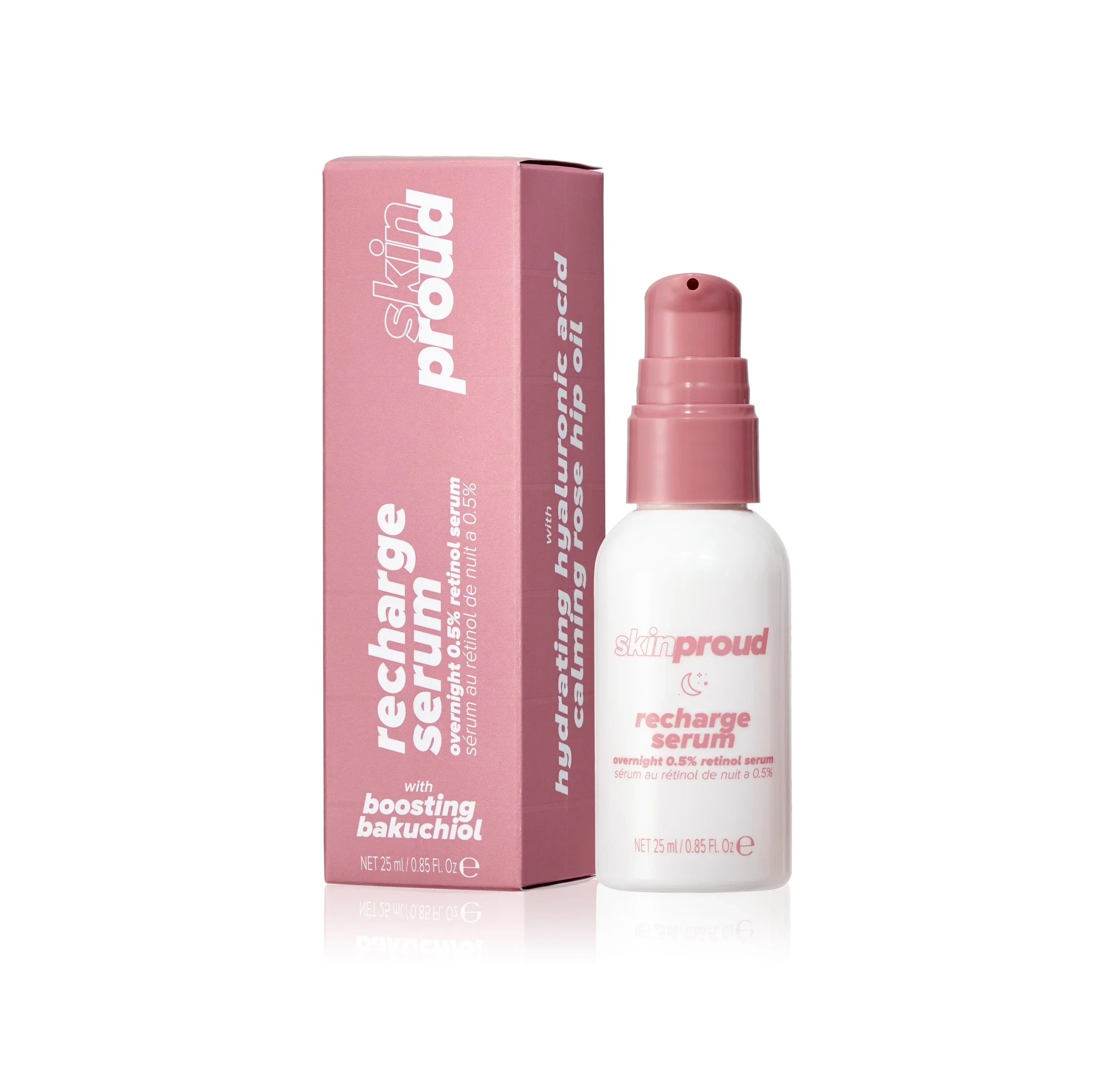 Skin Proud recharge - 0.5% retinol serum,25ml سكن براود سيروم تجديد البشرة بالرتينول