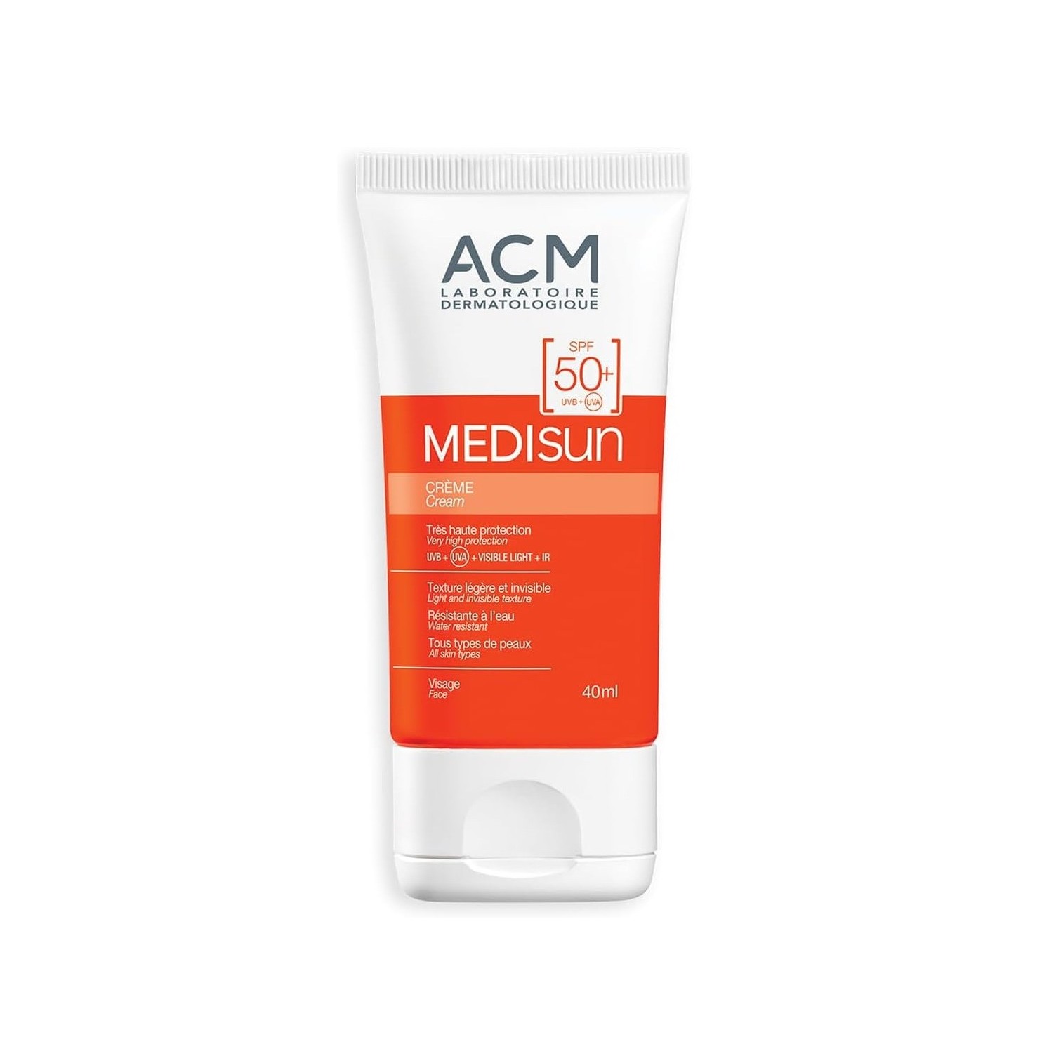 ACM Medisun Cream Spf 50+ 40ml اي سي ام واقي شمس كريمي