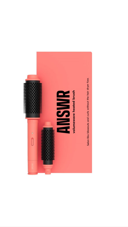 ANSWR VOLUMEWAVE HEATED BRUSH فرشاة حرارية للشعر