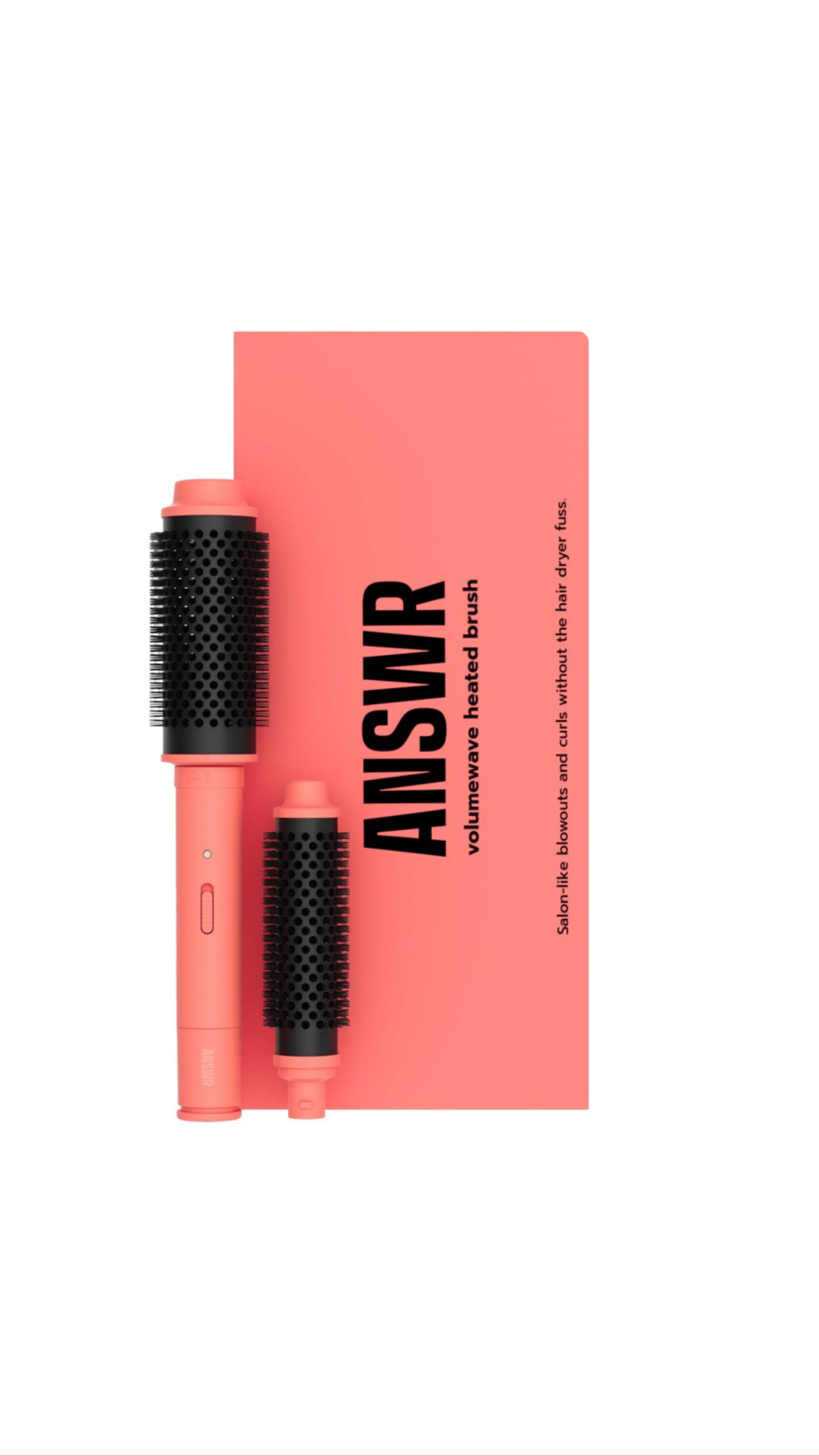 ANSWR VOLUMEWAVE HEATED BRUSH فرشاة حرارية للشعر