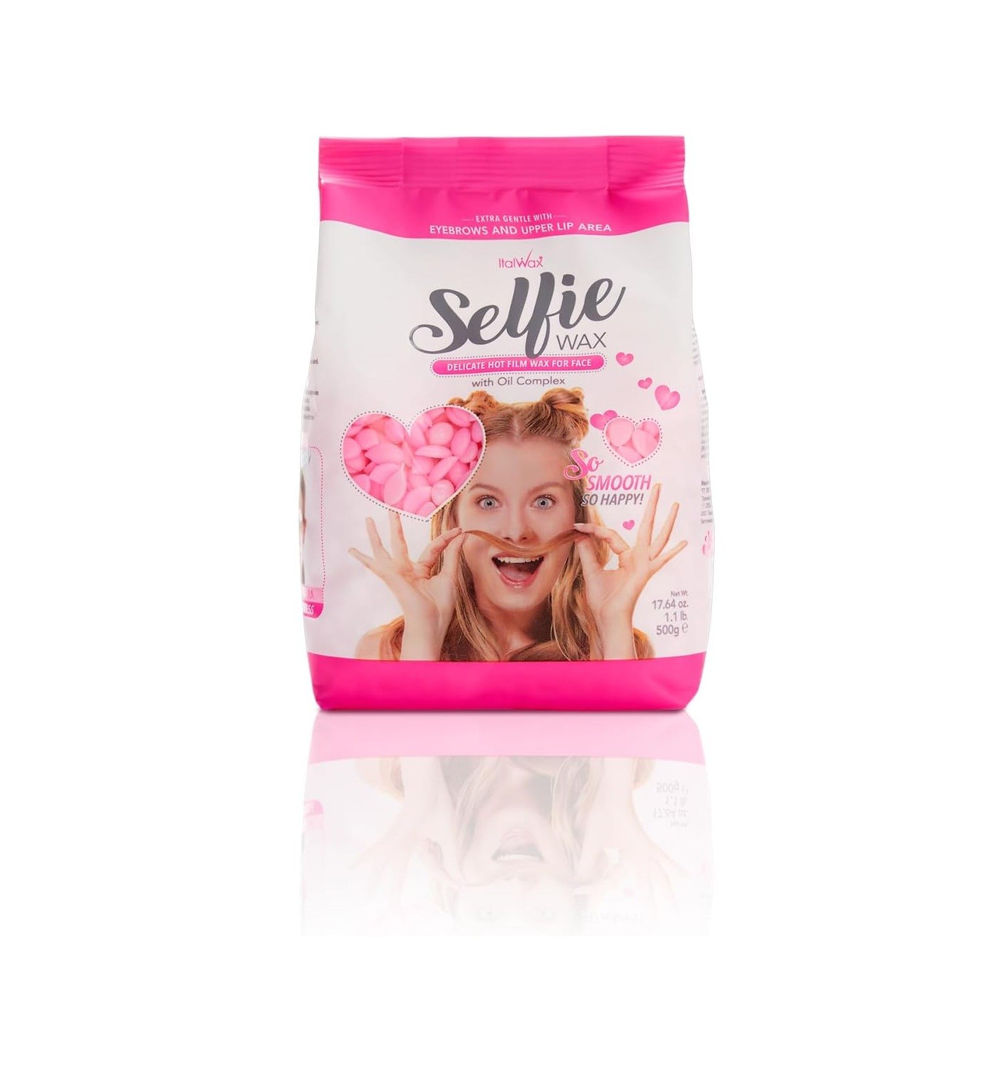 ITALWAX Selfie wax 500g ايتالواكس شمع ازالة الشعر 