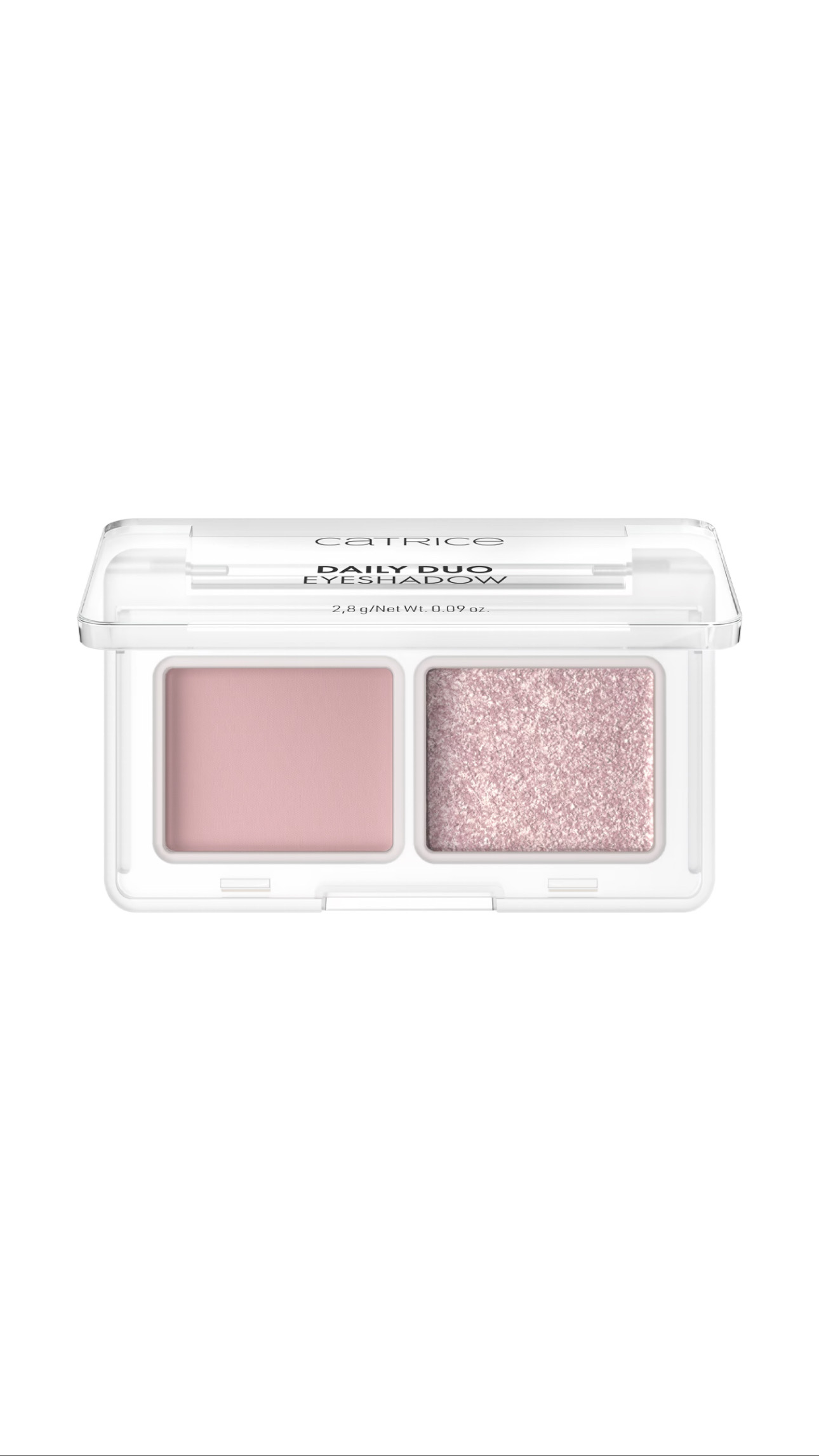 CATRICE DAILY DUO EYESHADOW - 020 ON THE GO ROSÉ كاترس باليت مكياج العيون بركيبة ثنائية