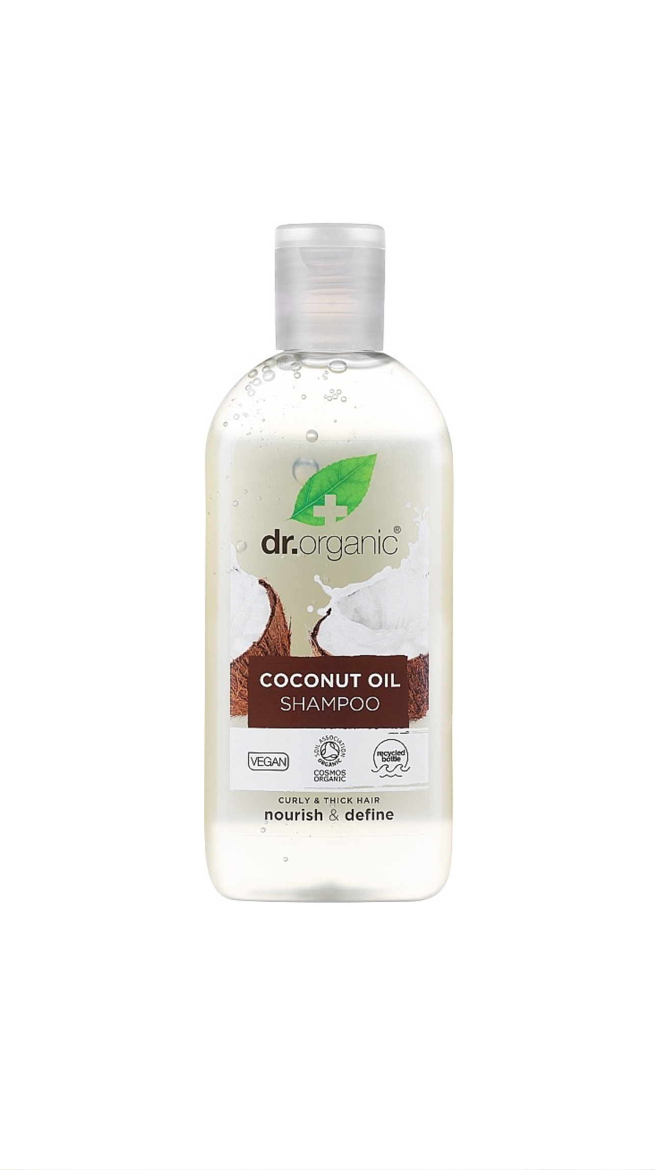 DR. ORGANIC COCONUT OIL SHAMPOO 265ml دكتور اورگانك شامبو للشعر بخلاصة جوز الهند