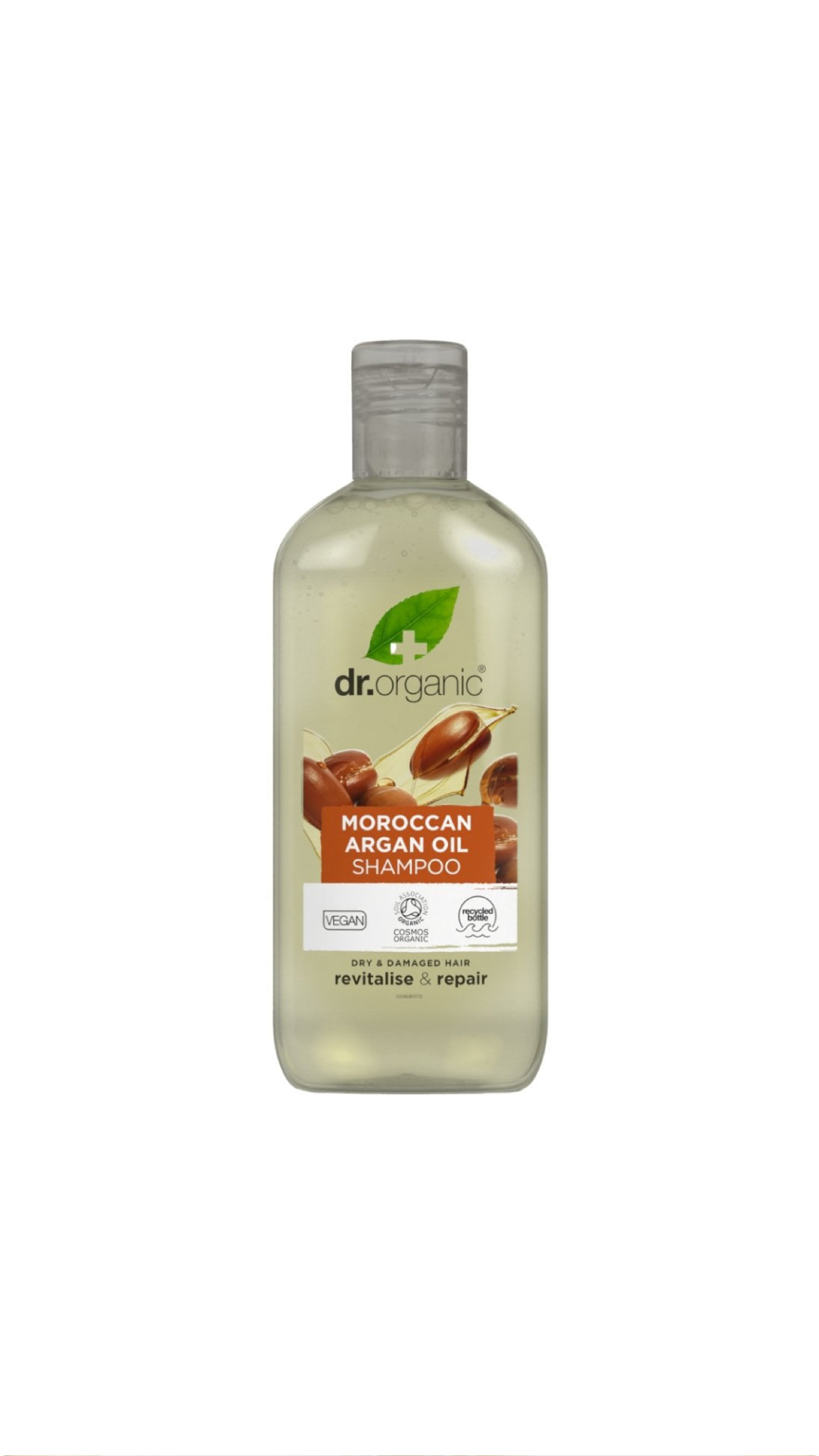 DR. ORGANIC MOROCCAN ARGAN OIL SHAMPOO 265ml دكتور اورگانك شامبو للشعر بخلاصة زيت الارغان 
