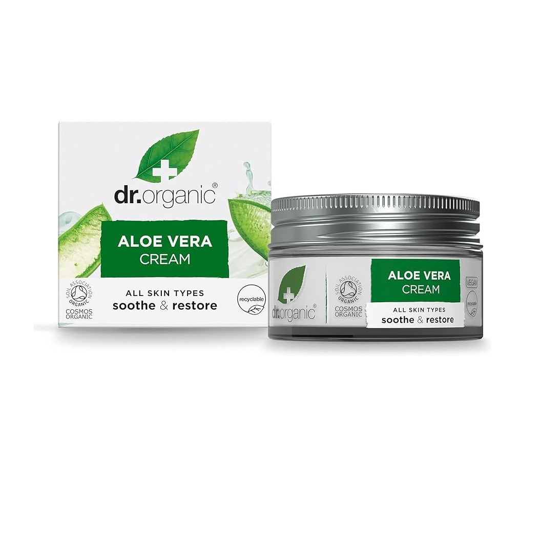 DR.ORGANIC Aloe Vera Cream دكتور اوركانك مرطب الصبار المهدئ