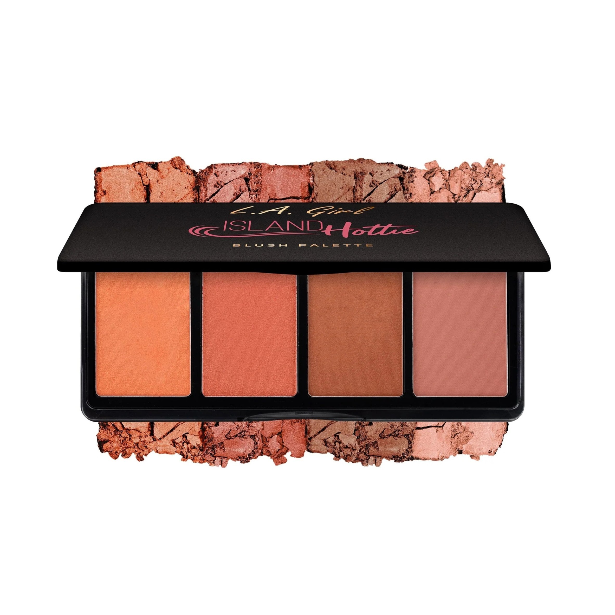 L.A GIRL Fanatic Blush Palette - Island Hottie إل أي غيرل باليت احمر خدود