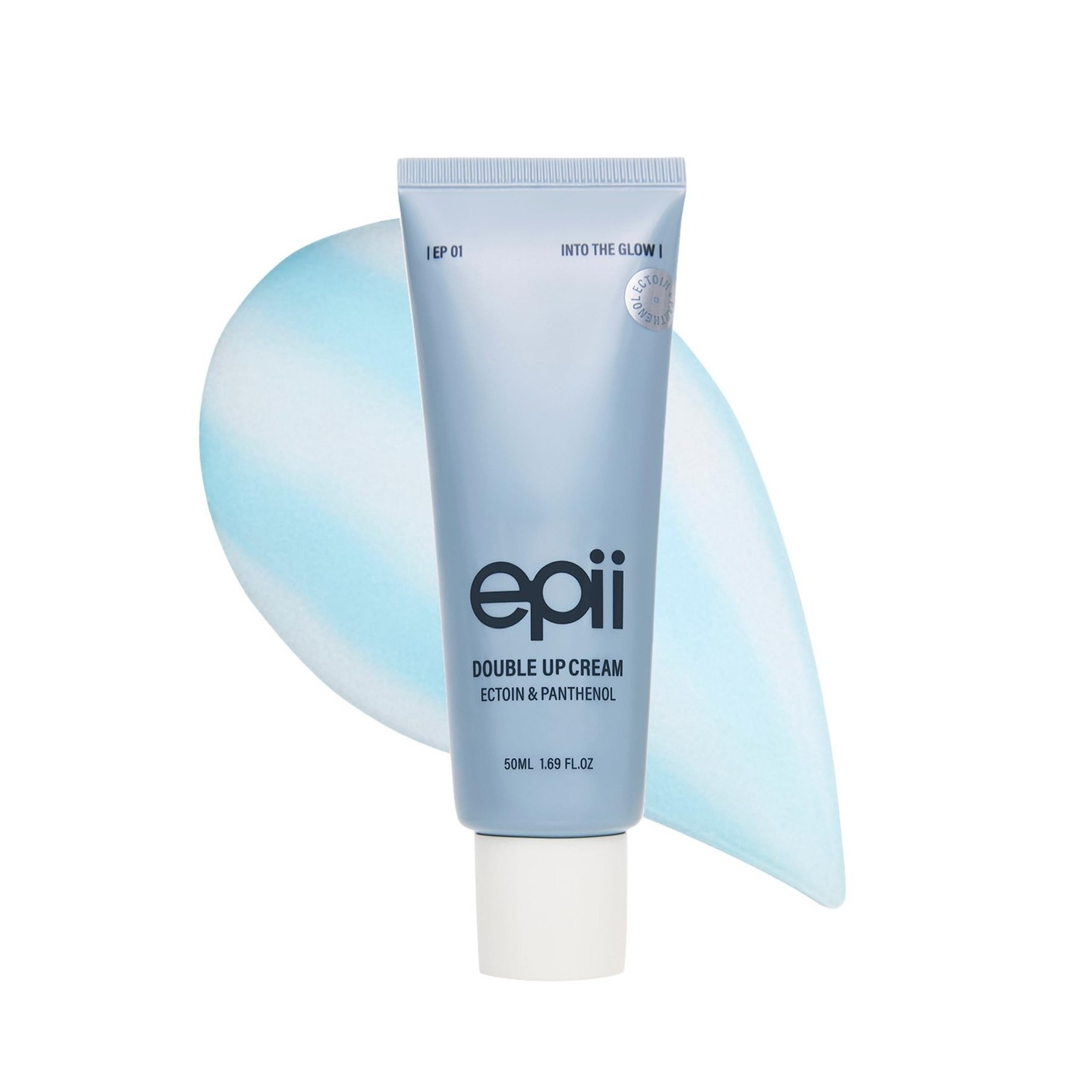 EPII Double Up Cream Ectoin Face Moisturizer with Panthenol 50ml إيپي كريم مرطب ومهدئ مناسب للبشرة الحساسة والمعرضة للجفاف والاحمرار