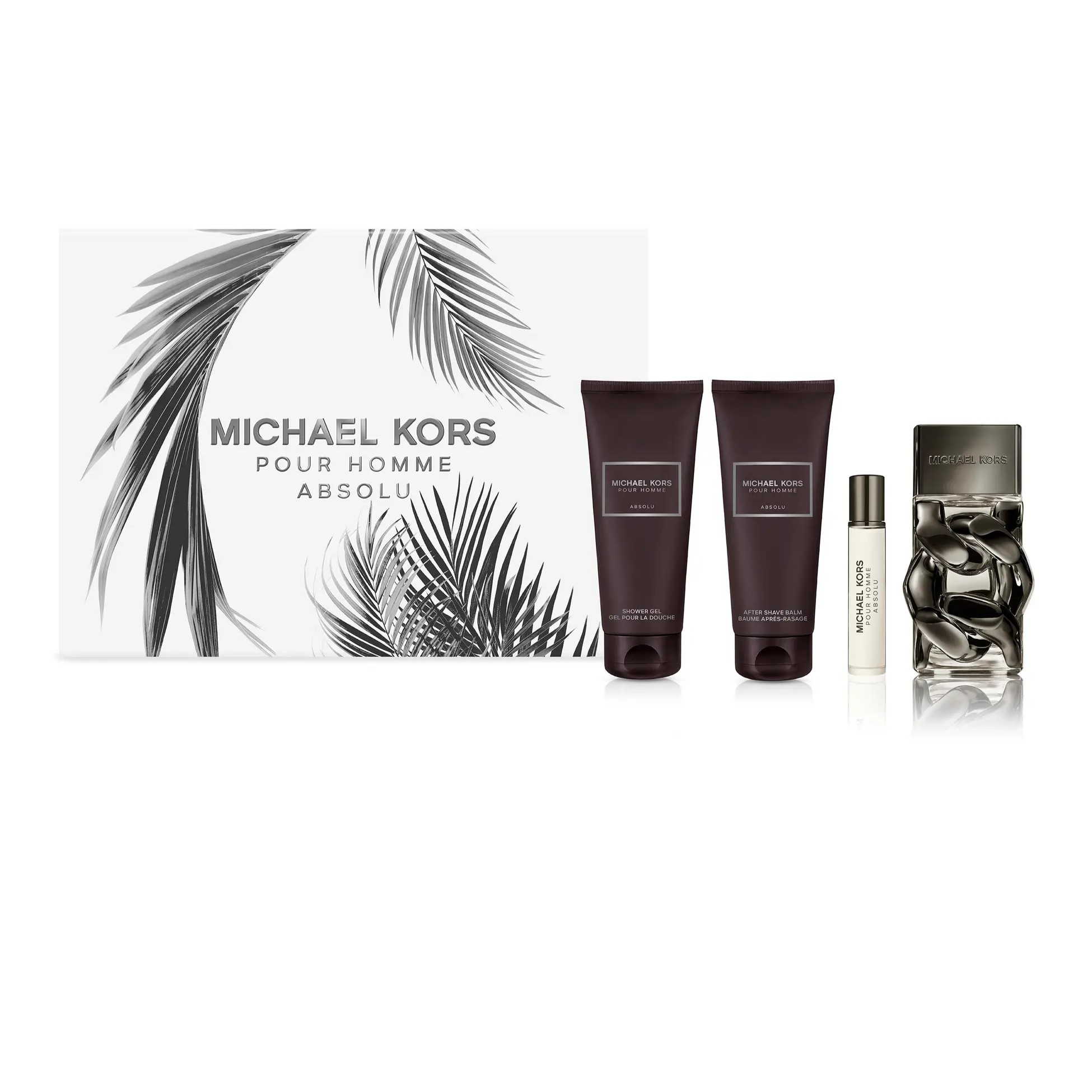 MICHAEL KORS Pour Homme Absolu Eau de Parfum 4-Piece Gift Set مايكل كورس بكج هدايا للرجال
