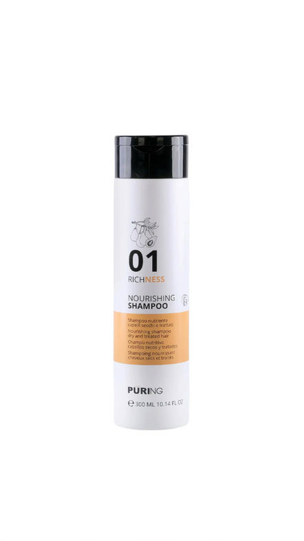 PURING 01 RICHNESS NOURISHING SHAMPOO 300ml بيورنگ شامبو معالج للشعر