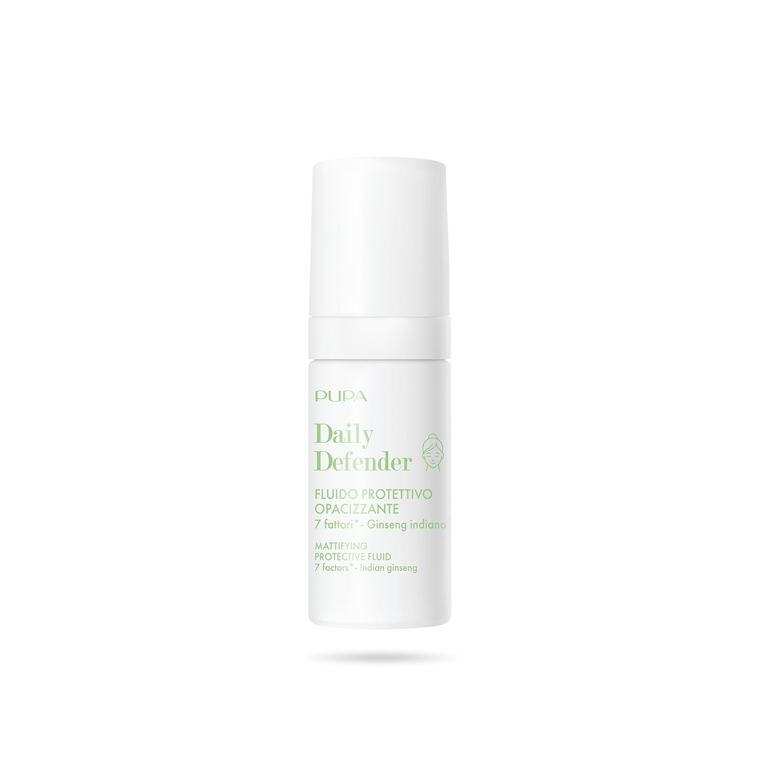 PUPA MILANO Daily Defender SPF50 - Mattifying Protective Fluid 30ml بوبا ميلانو واقي من اشعة الشمس سائل يحمي ويرطب ويمنح البشرة مظهراً غير لامع