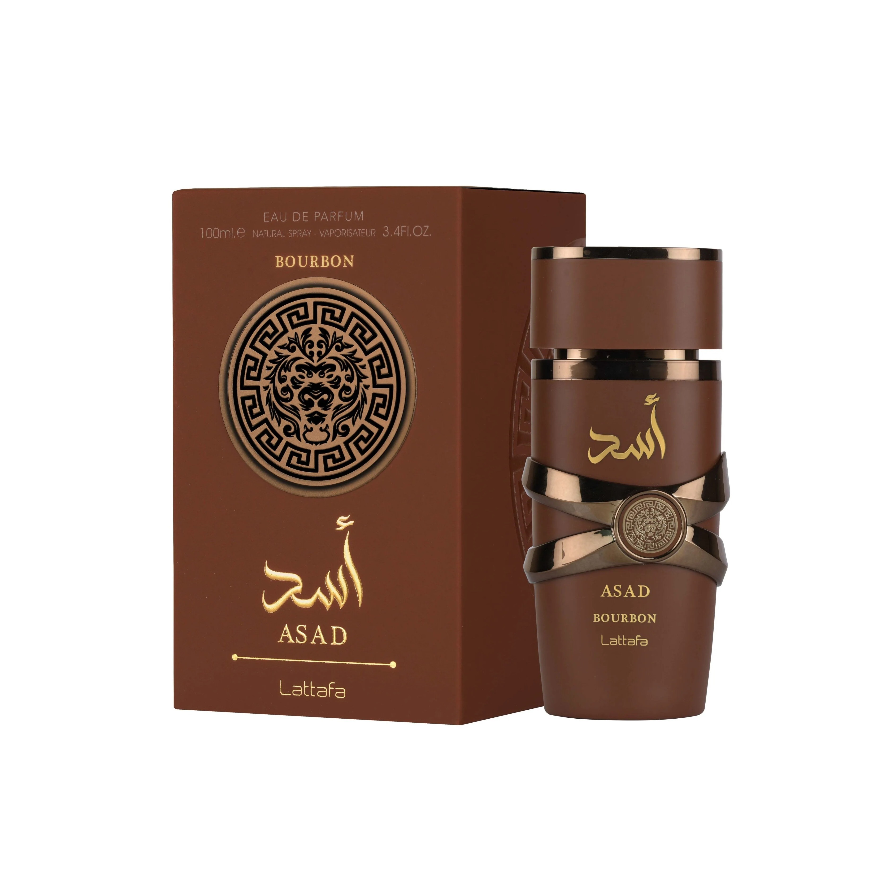 LATTAFA Asad Bourbon Eau De Parfum for Men 100ml لطافة عطر للرجال