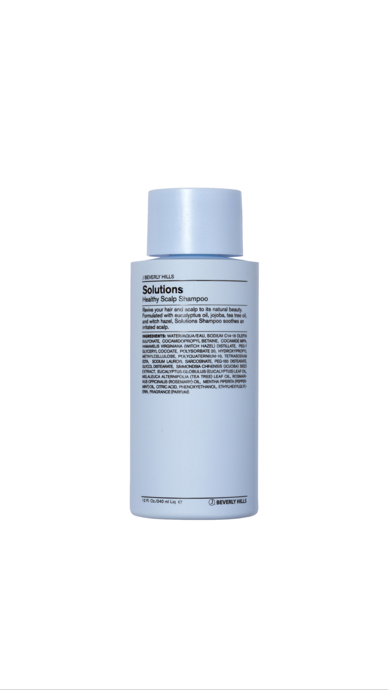 J BEVERLY HILLS SOLUTIONS HEALTHY SCALP SHAMPOO 340ml جي بيفرلي هيلز شامبو منظف ومعالج لفروة الرآس