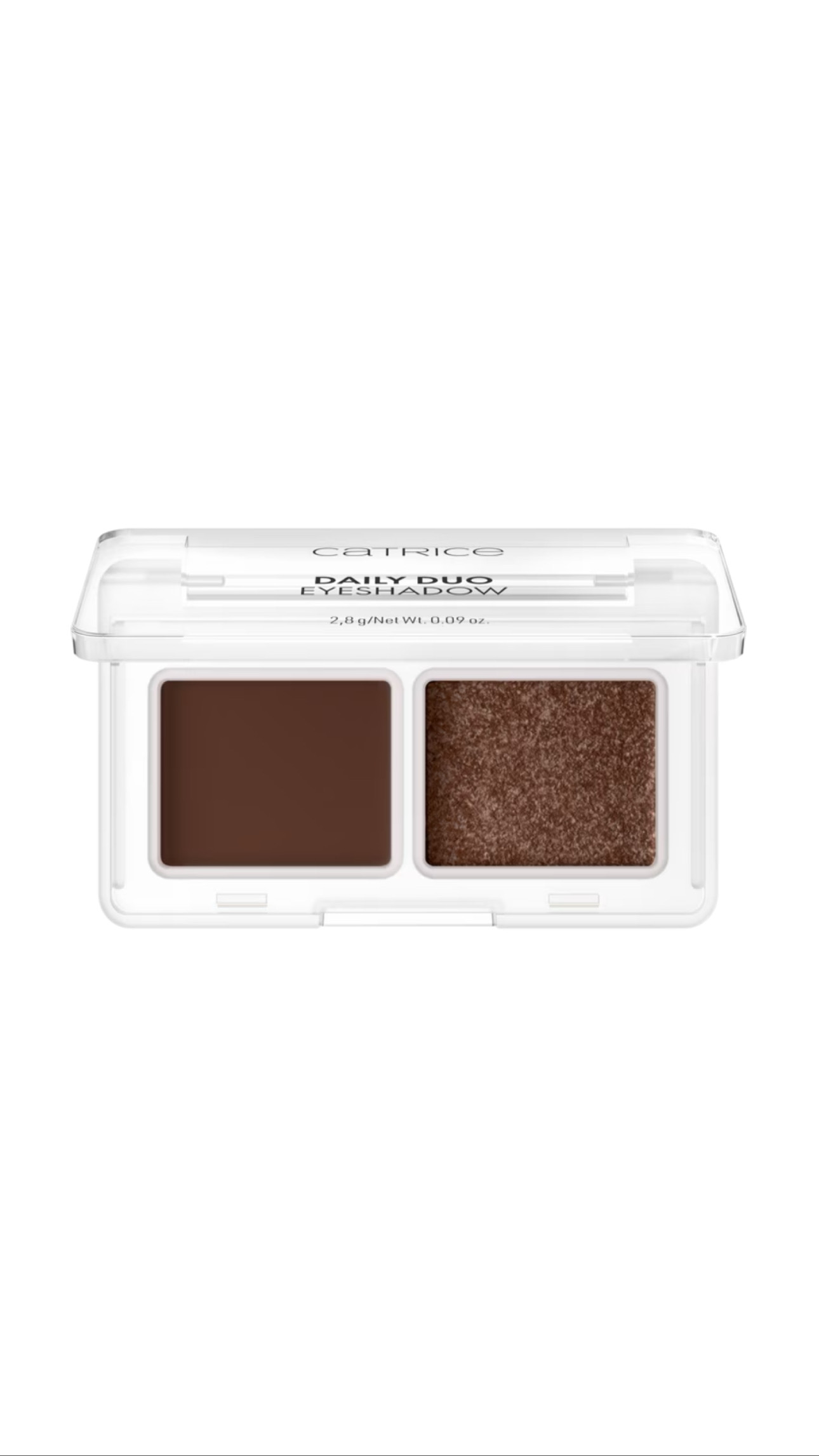 CATRICE DAILY DUO EYESHADOW 030 DEEP NUDE كاترس باليت ظلال للعيون بتركيبة ثنائية